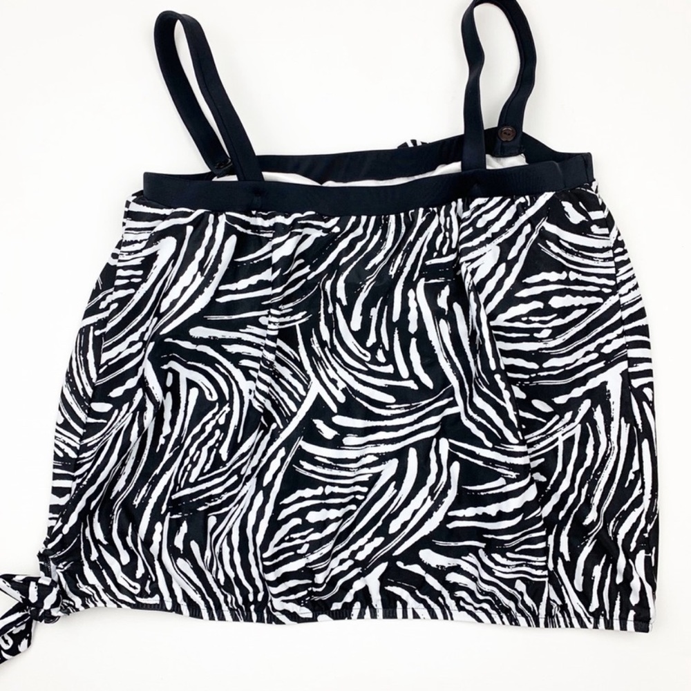 Maxine of Hollywood Bandeau tankini swimsuit top - Picture 5 of 8